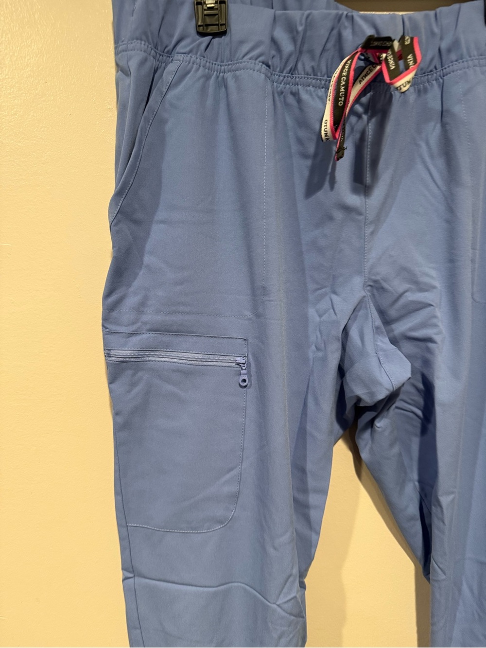 Vince Camuto Light Blue Scrub Jogger Pants - Picture 5 of 9